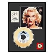Marilyn Monroe River of No Return Framed Gold Record